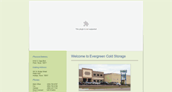 Desktop Screenshot of evergreencold.com